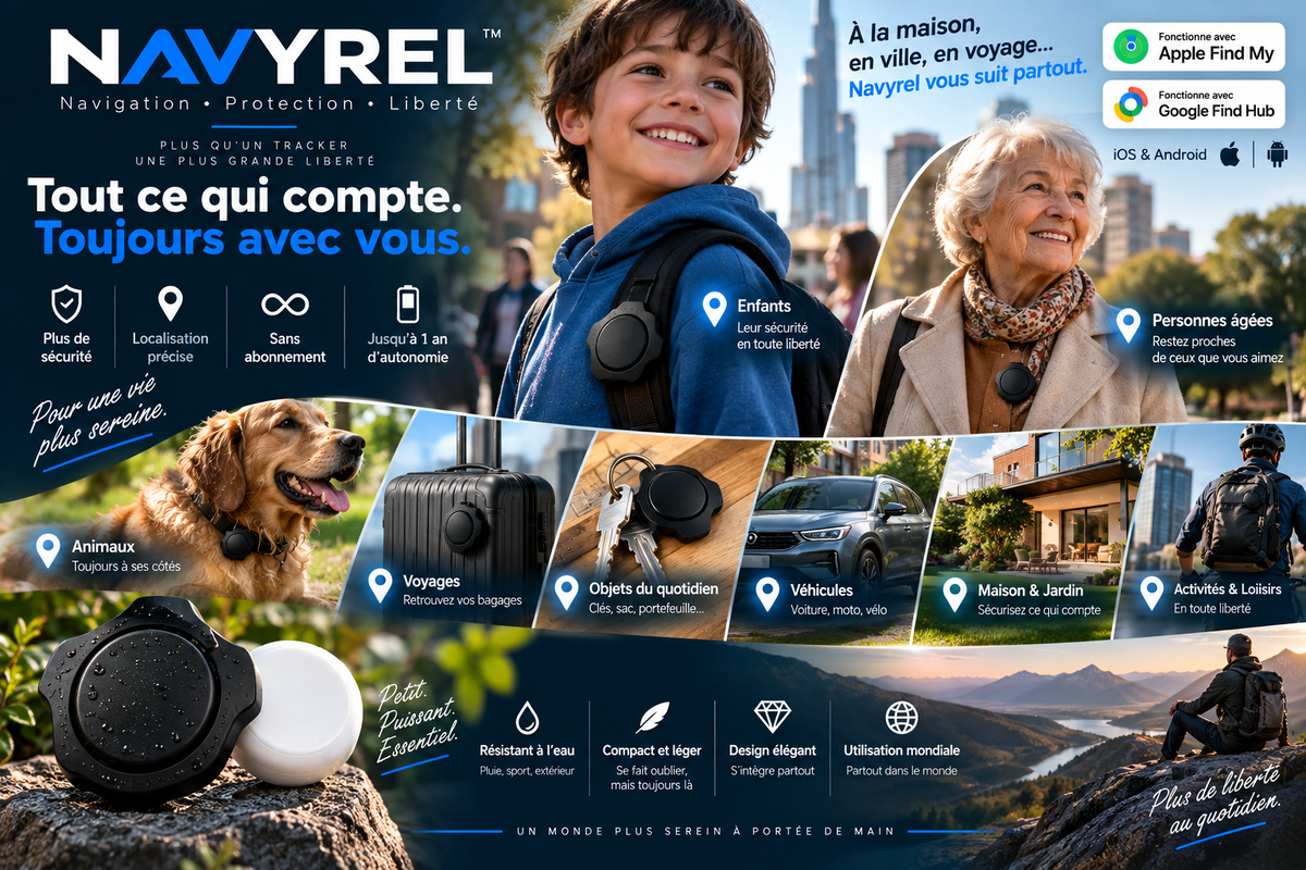 Navyrel Track™️ - Traceur GPS